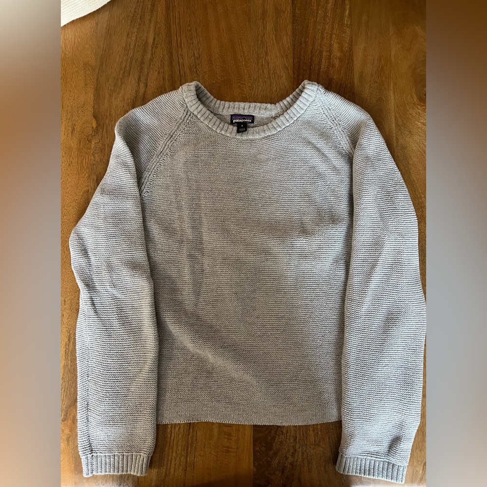 Patagonia Grey Knit Sweater